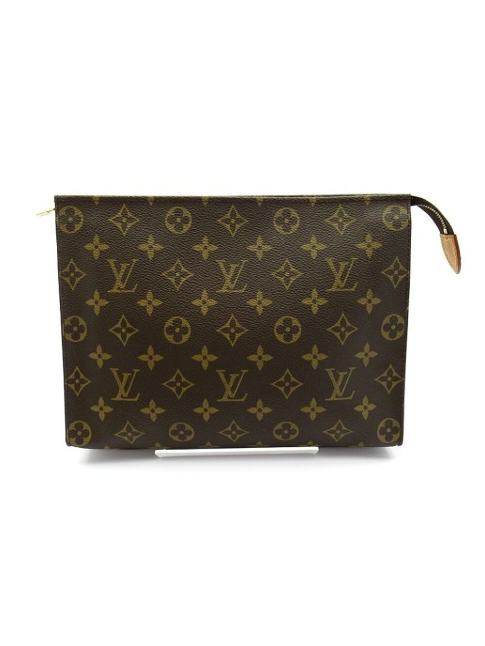 Louis Vuitton Poche Toilette 26 Monogram Second Bag Brown